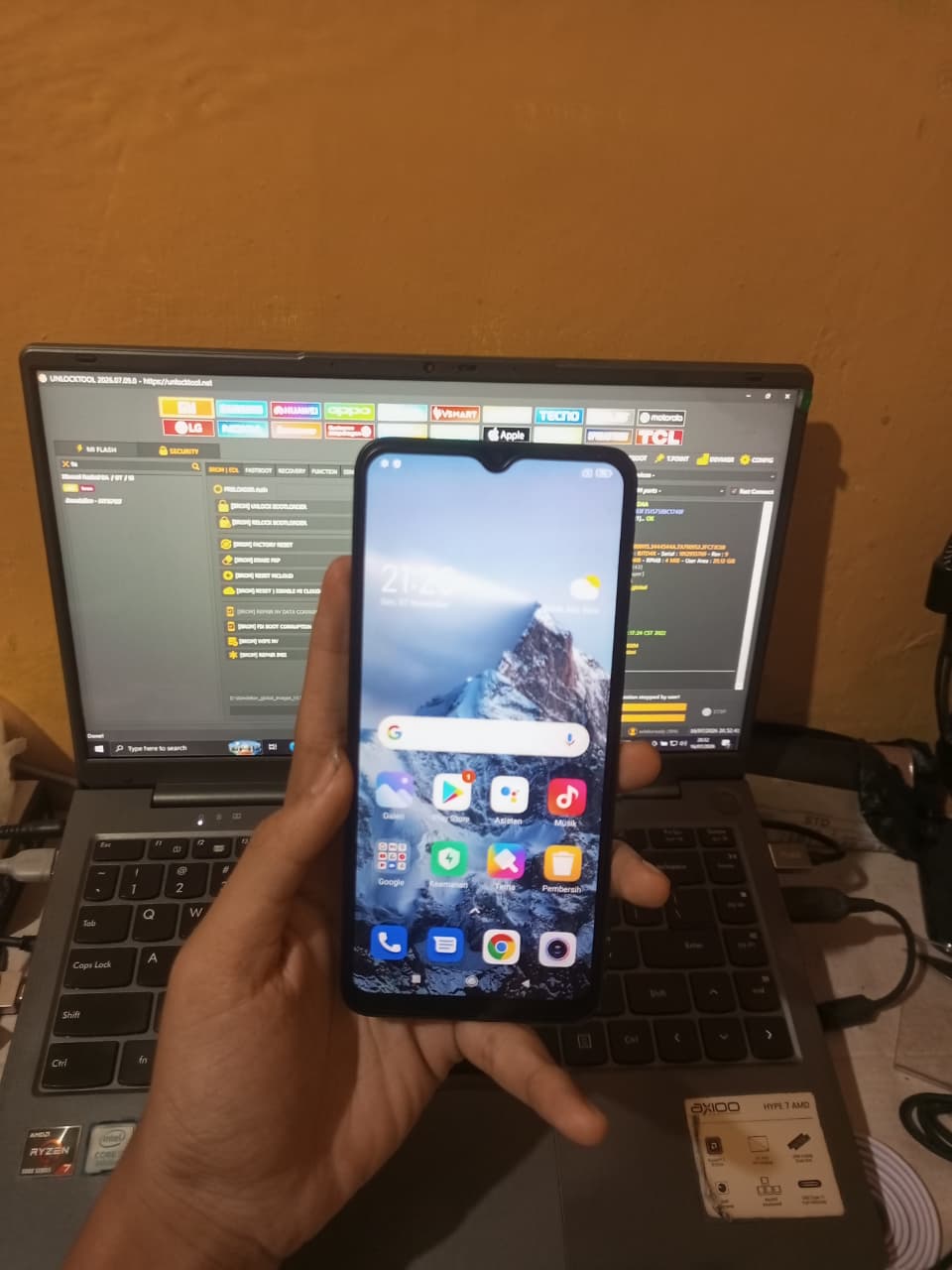 Sebelum Software Error